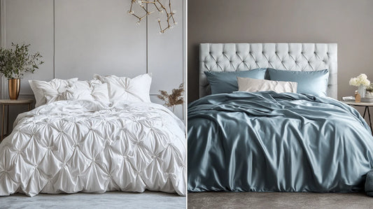 Pintuck vs. Satin Duvet Sets: Which One Should You Choose?