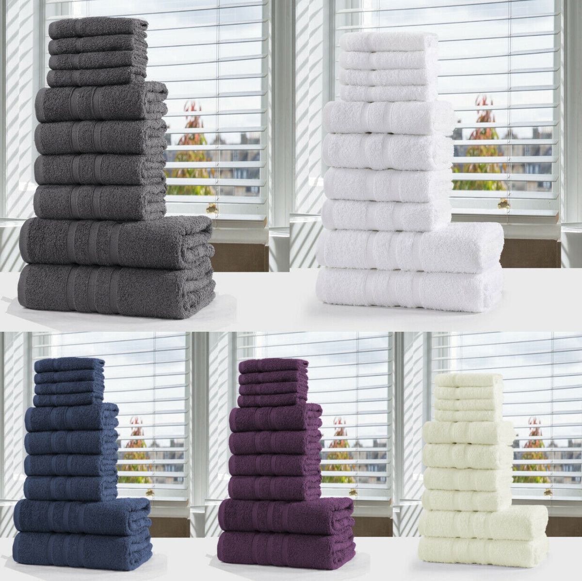700 GSM Premium Hand Towels - British Wholesales