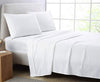 600 Thread Count Flat Sheet 100% Egyptian Cotton Double King Super King Bed Size Top Sheets - Threadnine