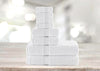 8 Piece Towel Bale Set 100% Egyptian Cotton 700 GSM Face Washcloths Hand Bath Towels - Threadnine