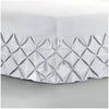 Pin Tuck Duvet Cover With Pillowcase Bedding Set 100% Egyptian Cotton Double King Size - Threadnine