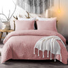 Seersucker Duvet Cover with Pillowcases 100% Egyptian Cotton Bedding Sets - Threadnine