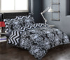 Printed Designer Duvet Cover with Pillowcases 100% Cotton Quilt Covers Bedding Sets - Threadnine